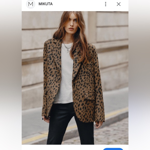 Mikuta Leo Oversized Blazer - Picture 2 of 9